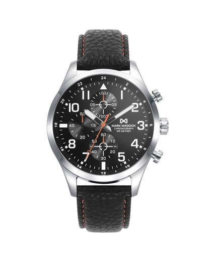 Reloj Mark Maddox Hombre HC0129-54 Piel Negra