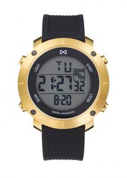 Mark Maddox Herrenuhr HC1006-90 Digital Gold Schwarz