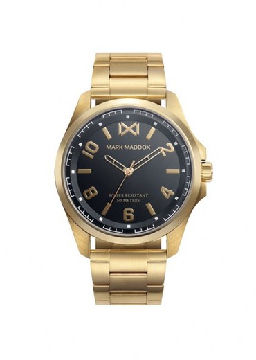 Ανδρικό ρολόι Mark Maddox HM0108-55 Gold