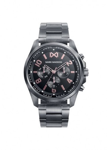 Relógio masculino Mark Maddox HM0109-55 preto