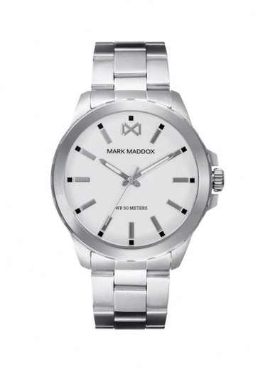 Ανδρικό ρολόι Mark Maddox HM0111-07 Steel