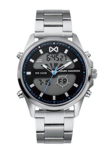 Ανδρικό ρολόι Mark Maddox HM0113-56 Steel