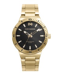 Reloj Mark Maddox Hombre HM0146-57 Dorado