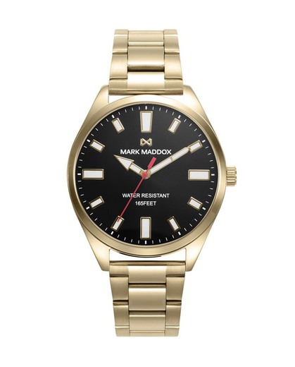 Reloj Mark Maddox Hombre HM1012-96 Dorado