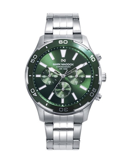 Reloj Mark Maddox Hombre HM1017-66 Mission Acero