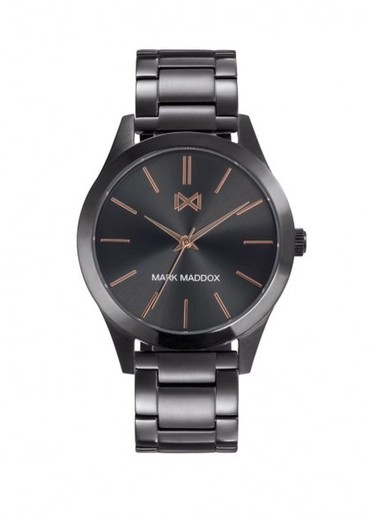 Relógio masculino Mark Maddox HM7120-17 preto