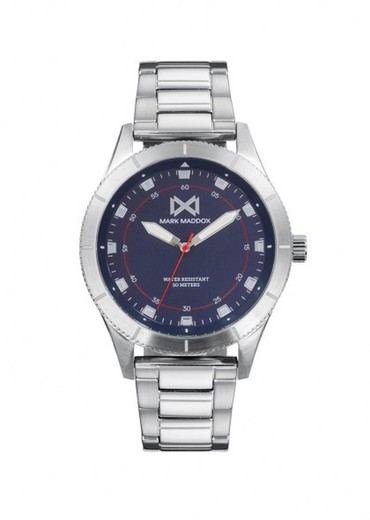 Ανδρικό ρολόι Mark Maddox HM7131-36 Steel