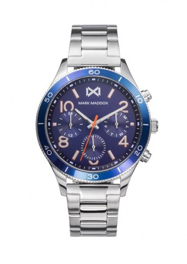 Relógio masculino Mark Maddox HM7136-34 Steel