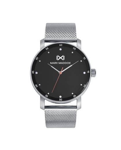 Relógio masculino Mark Maddox HM7150-57 tapete de aço