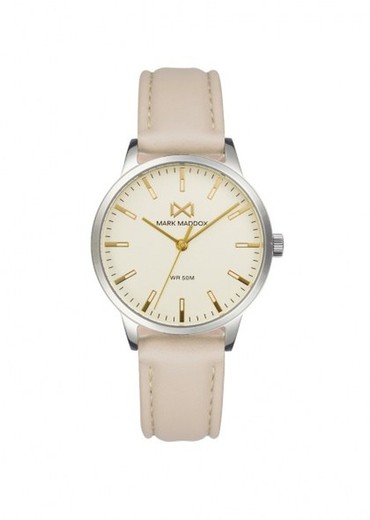 Mark Maddox Ladies Watch MC7119-97 Ροζ δέρμα