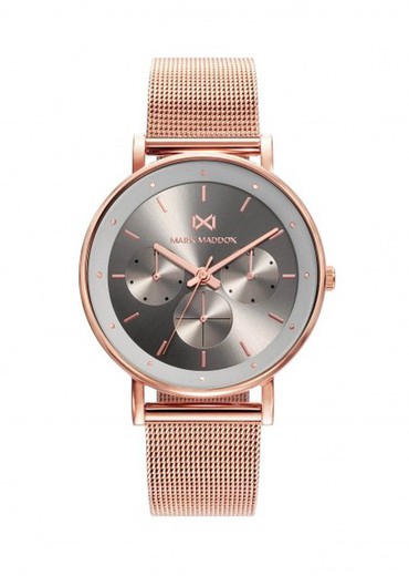 Mark Maddox Ladies Watch MM0106-17 Mesh Mat Pink