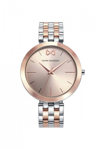 Montre Femme Mark Maddox MM0107-97 Acier Rose Argent