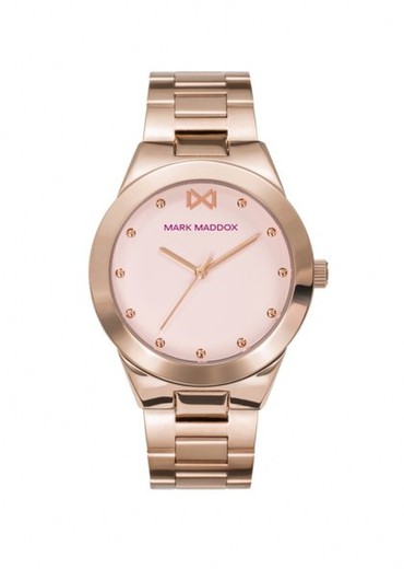 Relógio feminino Mark Maddox MM0116-76 rosa