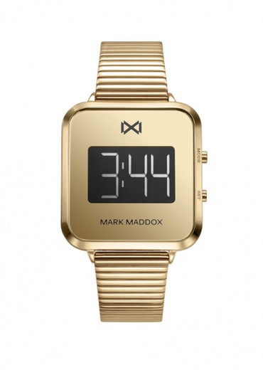 Reloj Mark Maddox Mujer MM0119-90 Digital Dorado