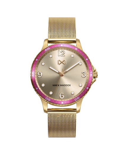 Reloj Mark Maddox Mujer MM0122-25 Dorado Esterilla