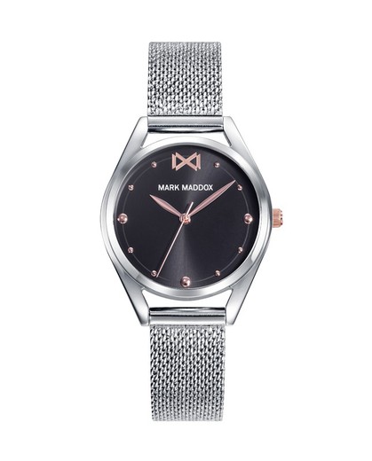 Mark Maddox Montre Femme MM0128-57 Acier Mat