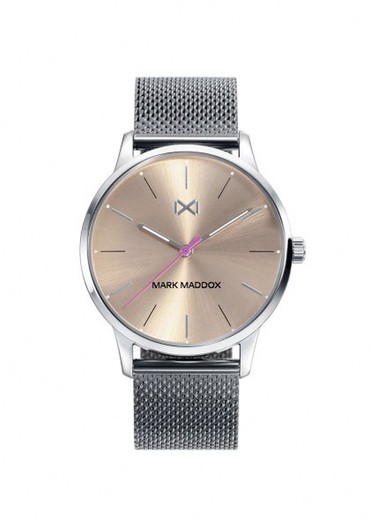 Mark Maddox Ladies Watch MM2003-77 Grey Mat Mesh