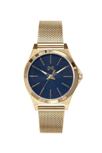 Mark Maddox Ladies Watch MM7102-57 Gold Mesh Mat