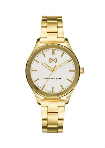 Mark Maddox Ladies Watch MM7132-07 Gold