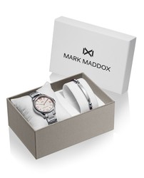 Mark Maddox Ladies Watch MM7145-03 Steel and Bracelet