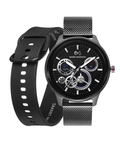 Reloj Mark Maddox Hombre Smartwatch HS0001-10 Negro Esterilla