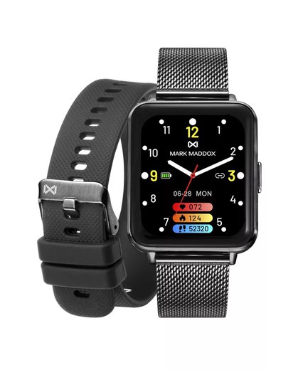 Mark Maddox Smartwatch HS1002-50 Orologio nero opaco a rete