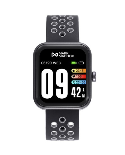 Mark Maddox Smartwatch HS2000-10 Sportowy czarny zegarek