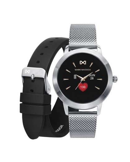 Mark Maddox Smartwatch MS0001-80 Stahl matt