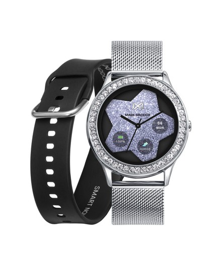 Reloj Mark Maddox Smartwatch MS1002-80 Acero Esterilla Circonitas