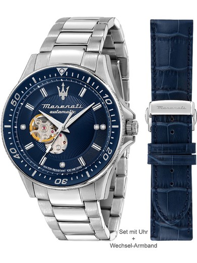 Maserati herenhorloge R8823140007 automatisch staal