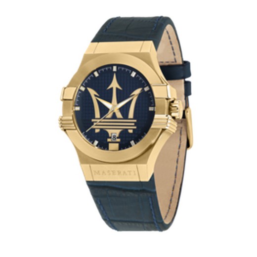 Reloj Maserati Hombre R8851108035 POTENZA Piel Azul