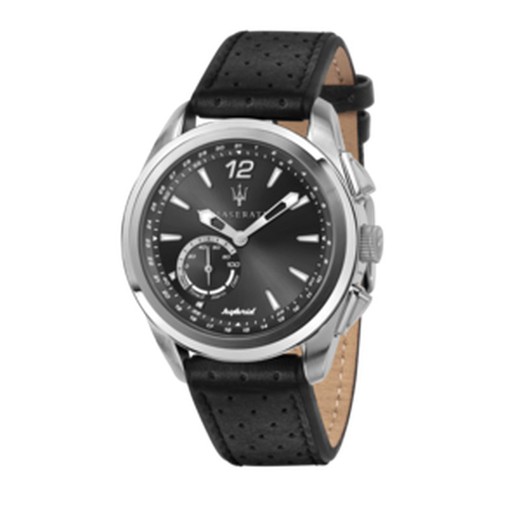 Reloj Maserati Hombre R8851112001 TRAGUARDO HYBRID Piel Negra