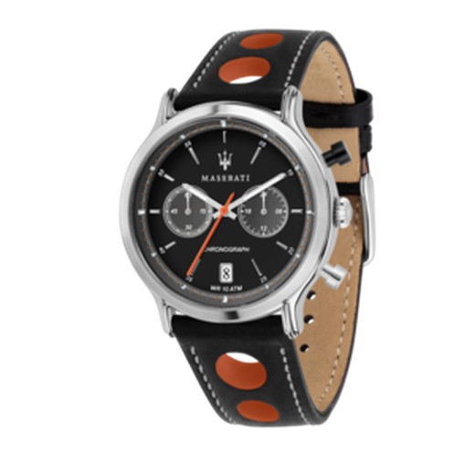 Reloj Maserati Hombre R8851138003 EPOCA RACING Piel Negra