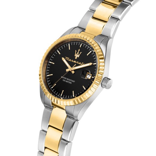 Reloj Maserati Hombre R8853100042 Acero Bicolor Dorado