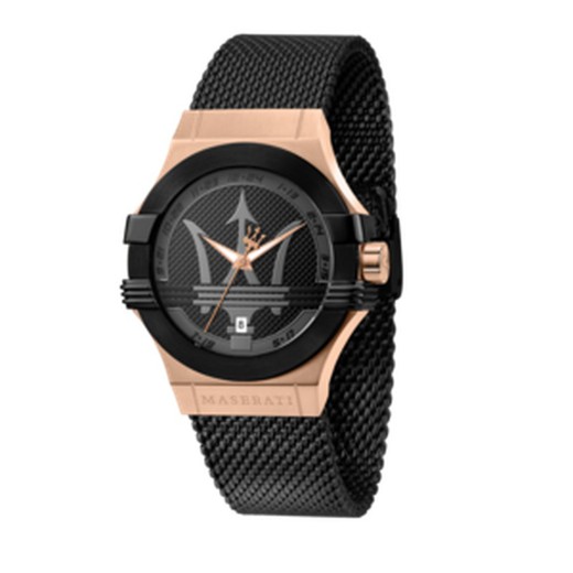 Maserati Herenhorloge R8853108010 POTENZA Zwart Mat