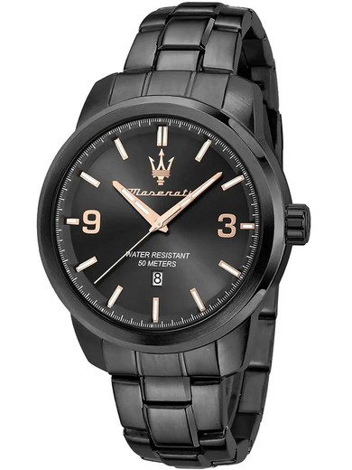 Reloj Maserati Hombre R8853121008 Acero Negro