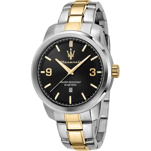 Maserati Men's Watch R88531231009 Bicolor Steel