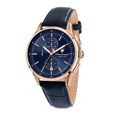 Reloj Maserati Hombre R8871624009 Piel Azul