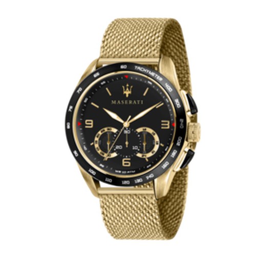 Reloj Maserati Hombre R8873612010 TRAGUARDO Dorado Esterilla