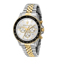 Reloj Maserati Hombre R8873640024 Acero Bicolor Dorado