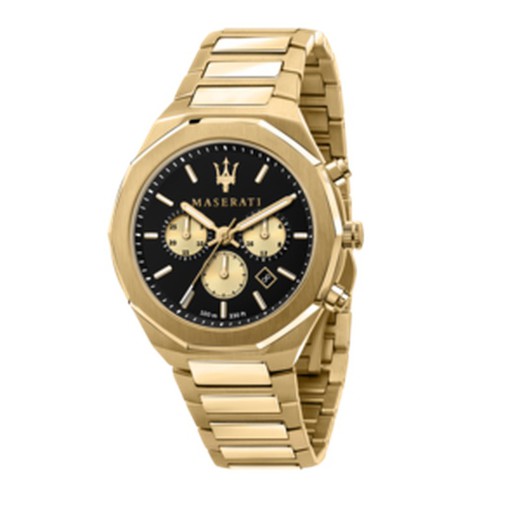 Maserati Men's Watch R8873642001 STILE Gold