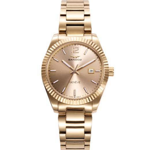 Reloj Mujer Sandoz 81384-25 Dorado