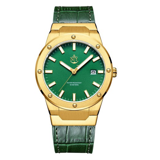 Reloj New York Hombre NYI-4-03 Staple 4.0 Piel Verde