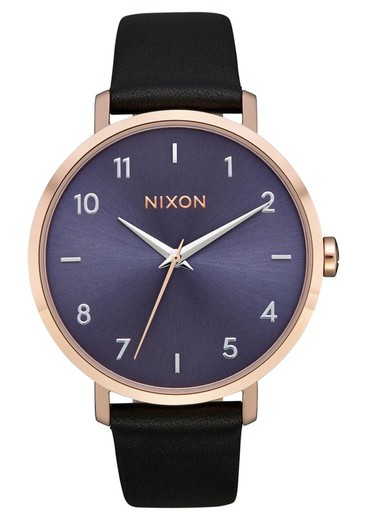 Reloj Nixon Mujer A10913005 Piel Negro