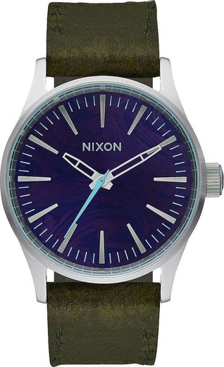 Reloj Nixon Mujer A377-2302-00 Piel Verde