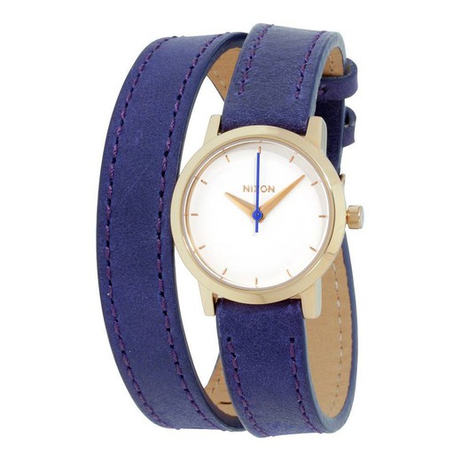 Reloj Nixon Mujer A403-1675-00 Piel Azul