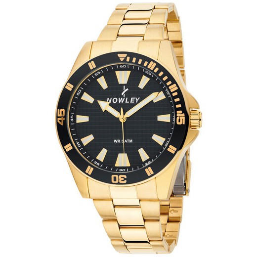 Relógio masculino Nowley 8-0026-0-1 ouro