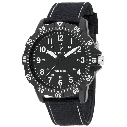 Montre pour homme Nowley 8-0027-0-2 cuir noir