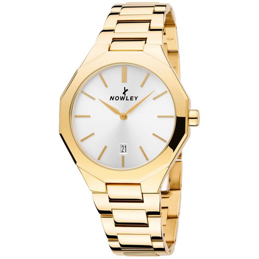 Nowley herenhorloge 8-0031-0-0 goud