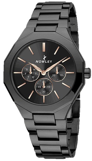 Nowley Herrenuhr 8-0068-0-1 Schwarz